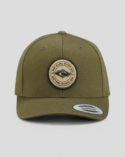 Headwear*Rip Curl Stapler Snapback Cap Rock