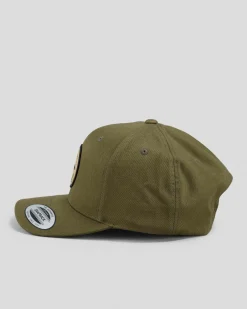 Headwear*Rip Curl Stapler Snapback Cap Rock