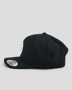 Headwear*Rip Curl Stapler Snapback Cap Black