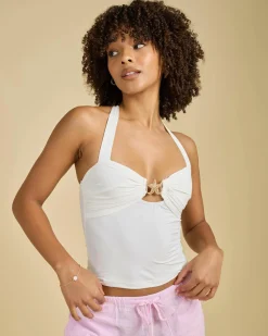 Clearance Star Halter Top Women Tops