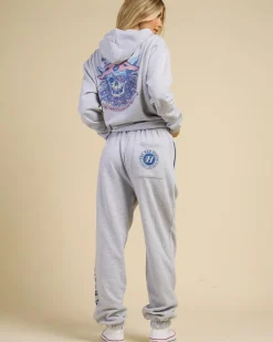 Sets|Activewear*The Mad Hueys Star Pirates Lift Track Pants Grey Marle