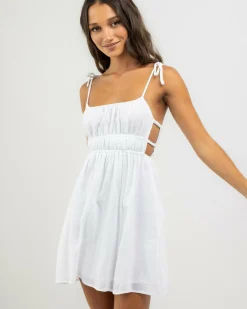 Dresses*Mooloola Starfish Dress White