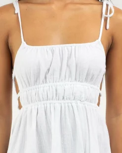 Dresses*Mooloola Starfish Dress White