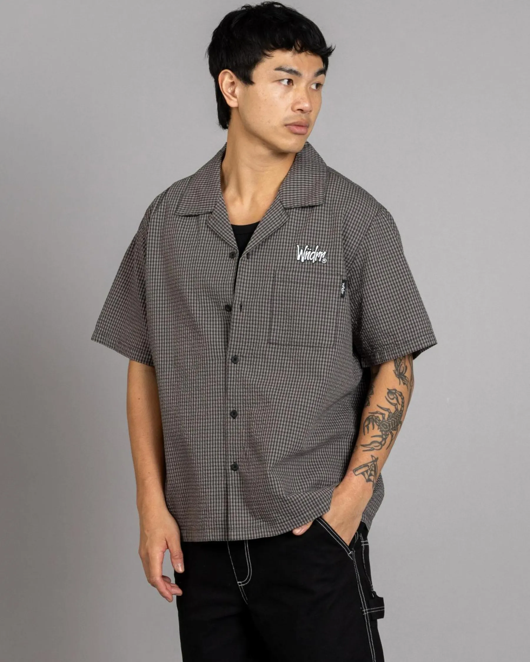 Tops & T-Shirts*Wndrr Starter Short Sleeve Shirt Black/white