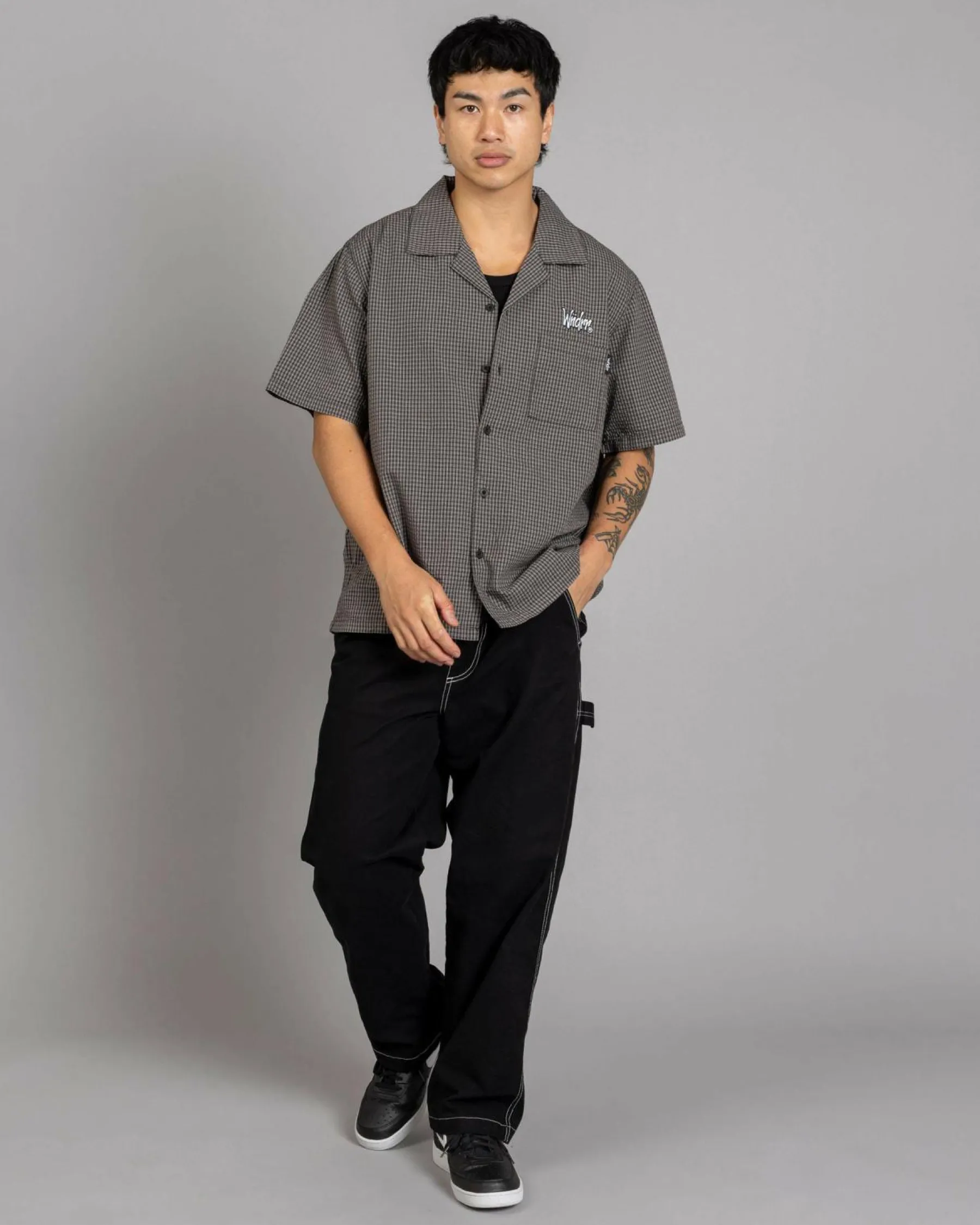 Tops & T-Shirts*Wndrr Starter Short Sleeve Shirt Black/white