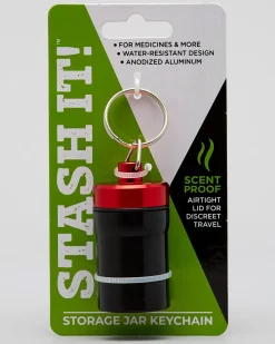 Hot Stash It Jar Keyring Gifts & Novelty