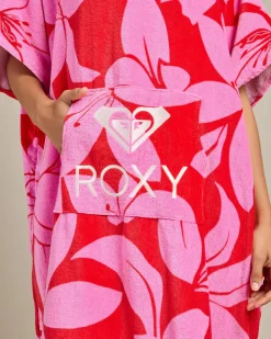 Beach Accessories & Towels*Roxy Stay Magical Hooded Towel Tomato Klaeido