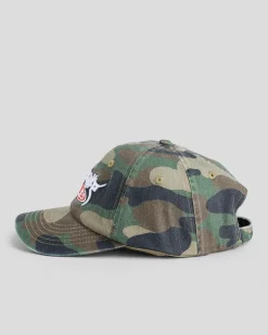 Headwear*Worship Supplies Stealth Messenger Camo Dad Cap Green Camo