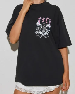 Discount Steel Heart Street T-Shirt Women Tops