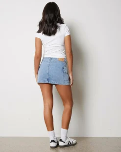 Sale Stella Denim Cargo Skirt Women Denim|Bottoms