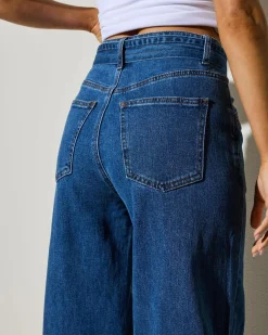 Stella Wide Leg Jeans Women Denim|Bottoms