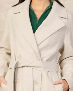 Jackets & Coats*Ava And Ever Stevie Coat Beige Marle