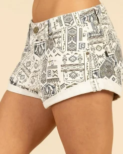 Outlet Stevie Tiki Micro Denim Shorts Women Denim|Bottoms