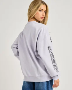 Clearance Stone Crew Neck Sweatshirt Women Jumpers & Hoodies