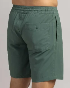 Shorts & Bottoms*Volcom Stones Hybrid Elastic Waist Shorts Dark Forest