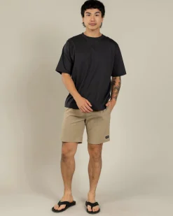 Shorts & Bottoms*Volcom Stones Hybrid Elastic Waist Shorts Khaki