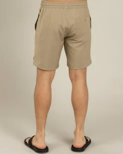 Shorts & Bottoms*Volcom Stones Hybrid Elastic Waist Shorts Khaki