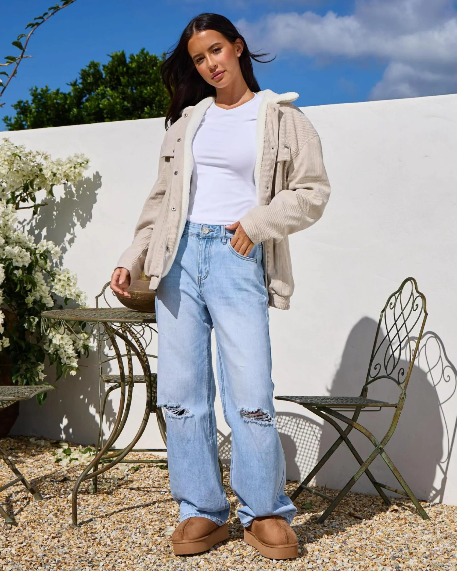 Best Stones Straight Leg Jeans Women Denim|Bottoms
