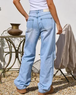 Best Stones Straight Leg Jeans Women Denim|Bottoms