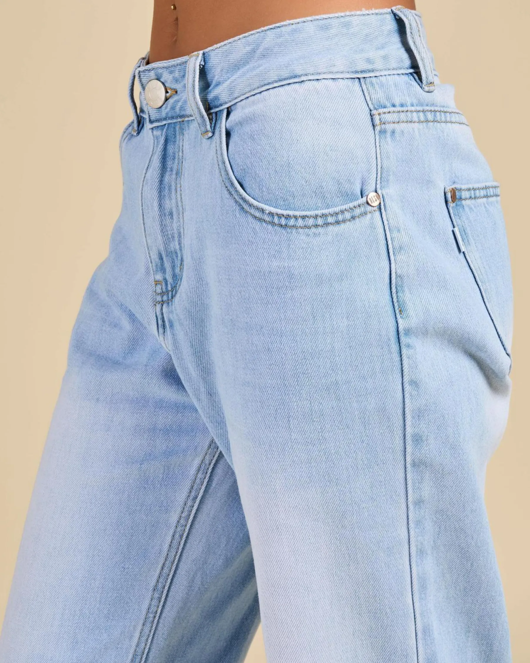 Best Stones Straight Leg Jeans Women Denim|Bottoms