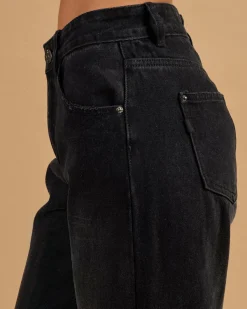 Discount Stones Straight Leg Jeans Women Denim|Bottoms