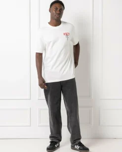 Tops & T-Shirts*Kiss Chacey Stormed Relaxed T-Shirt Natural White
