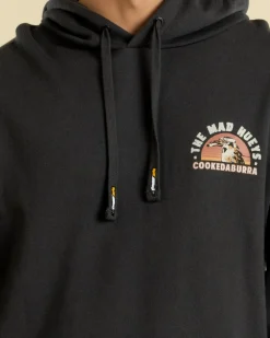 Hoodies & Sweatshirts*The Mad Hueys Stranded Cookedaburra Heavy Hoodie Vintage Black