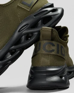2 For Shoe Deals|Sneakers*Lucid Stratford Shoes Dark Olive/black