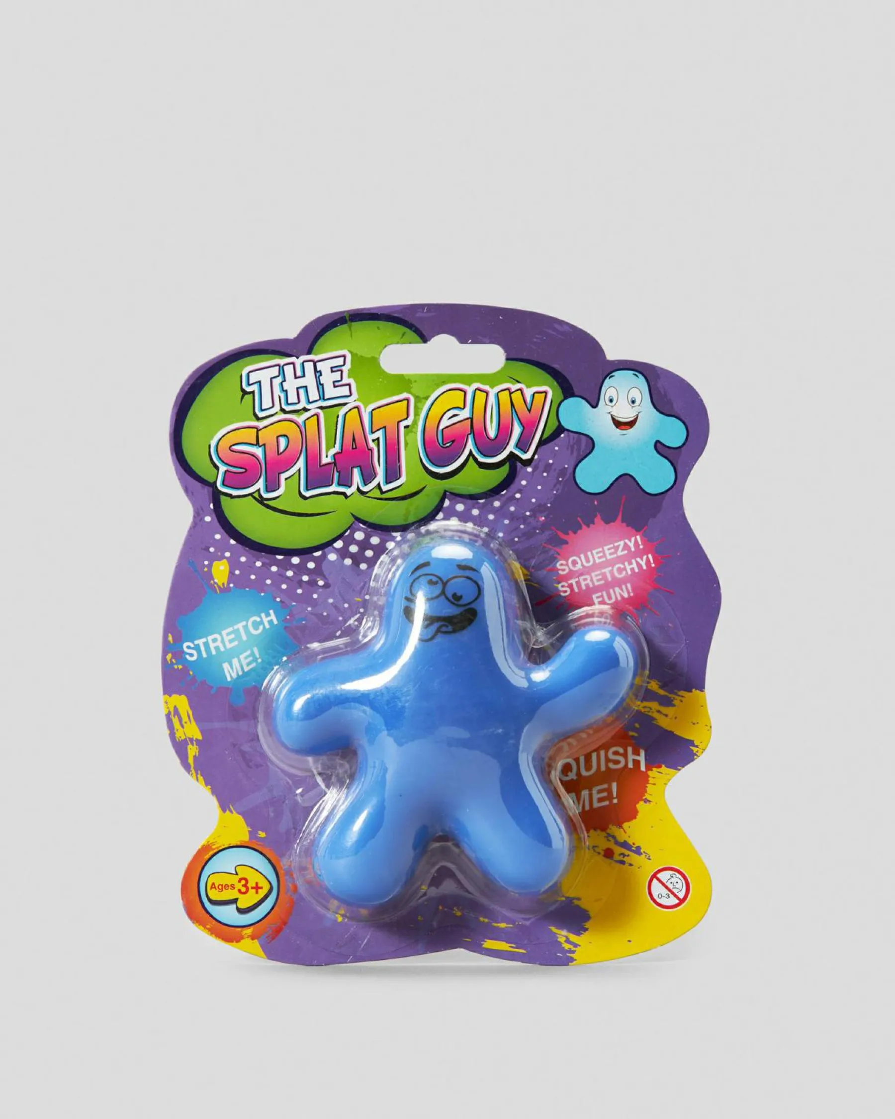 Gifts & Novelty|Gifts & Novelty*Get It Now Stress Splat Guy Assorted