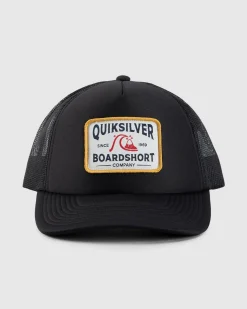 Headwear*Quiksilver Stretched Trucker Cap Black