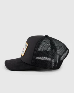 Headwear*Quiksilver Stretched Trucker Cap Black