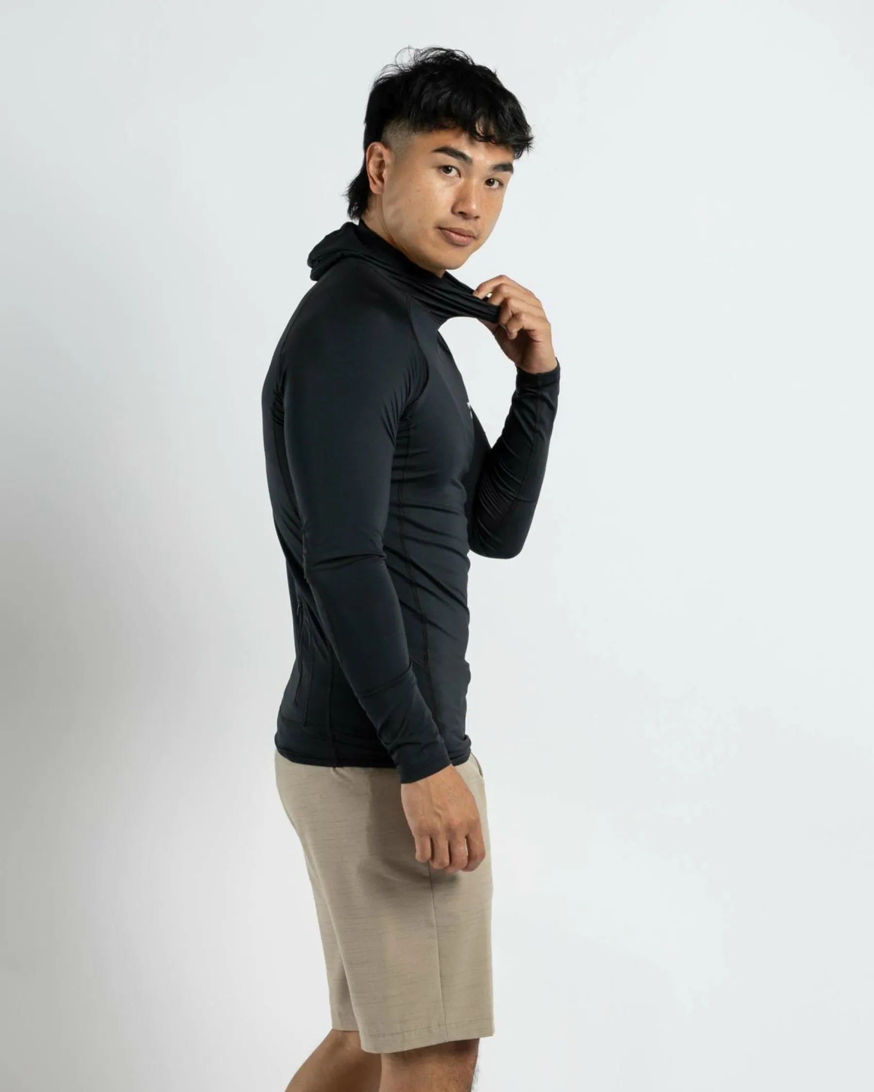 Online Strike Mission Hood Long Sleeve Rash Vest Rashies