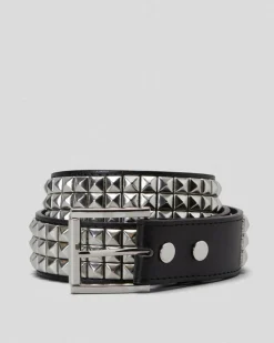 Belts*Miscellaneous Studded Belt Black
