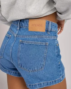 New Studio High Waist Denim Shorts Women Denim|Bottoms
