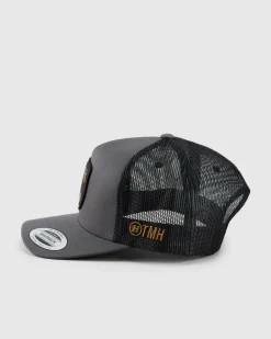 Headwear*The Mad Hueys Such Is Beer Trucker Cap Charcoal