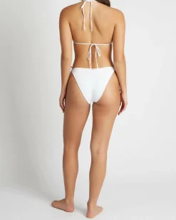 Bikinis*Topanga Suki Ring Tie Side Bikini Bottom White