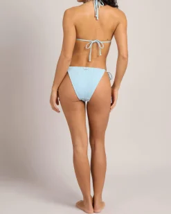 Bikinis*Billabong Summer Hi Bell Bikini Bottom Sky Blue