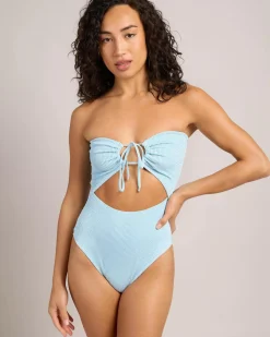 One Pieces*Billabong Summer Hi Drew One Piece Swimsuit Sky Blue