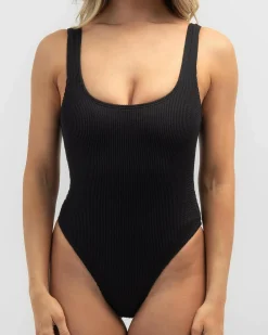 One Pieces*Billabong Summer High Tanker One Piece Swimsuit Black Sands