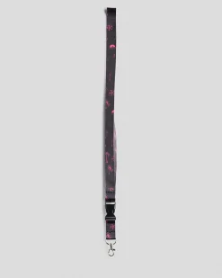 Travel Accessories*Lucid Summit Lanyard Black/pink