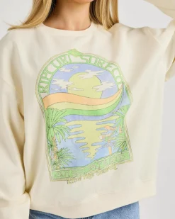 Online Sun & Sea Relaxed Crew Sweatshirt Women Jumpers & Hoodies