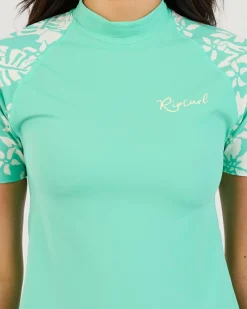 Hot Sun To Sea Short Sleeve UPF Rash Vest Women Rash Vests