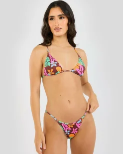 Bikinis*Rip Curl Sun To Sea Skimpy Bikini Bottom Multico
