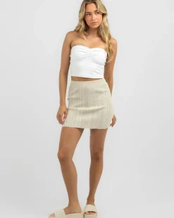 Knitwear|Bottoms*Ava And Ever Sunday Skirt Vanilla