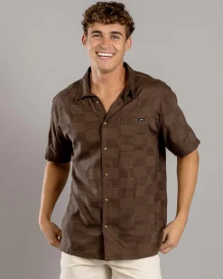 Sale Sundays Jacquard Short Sleeve Shirt Tops & T-Shirts