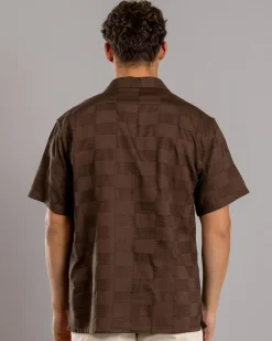 Sale Sundays Jacquard Short Sleeve Shirt Tops & T-Shirts