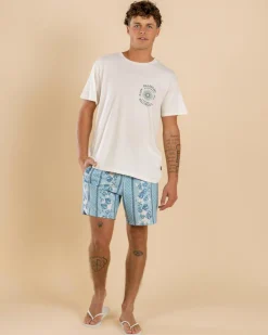 Board Shorts|Shorts & Bottoms*Billabong Sundays Lay Back Board Shorts Blue Shadow