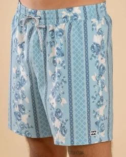 Board Shorts|Shorts & Bottoms*Billabong Sundays Lay Back Board Shorts Blue Shadow