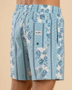 Board Shorts|Shorts & Bottoms*Billabong Sundays Lay Back Board Shorts Blue Shadow