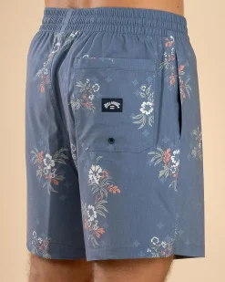 Board Shorts|Shorts & Bottoms*Billabong Sundays Lay Back Board Shorts Steel Blue